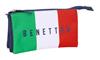 Imagen de Portatodo Triple Benetton "Flag" 22X12X3Cm