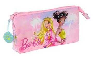 Imagen de Portatodo Triple Barbie "Painterly" 22X12X3Cm