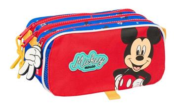 Imagen de Portatodo Triple Big Mickey Mouse "Good Day" 21,5X10X8Cm