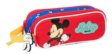 Imagen de Portatodo Doble Mickey Mouse "Good Day" 21X8X6Cm