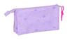 Imagen de Portatodo Triple Unicorn Academy 22x12x3 Cm