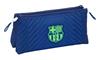 Imagen de Neceser Pqño. Doble F.C. Barcelona Navy Blue 22X10X8Cm