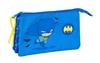 Imagen de Portatodo Triple Batman Preescolar 22x12x3 Cm
