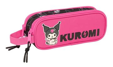 Imagen de Portatodo Doble Kuromi 21x8x6 Cm