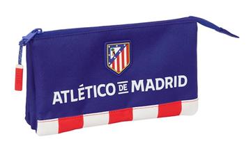 Imagen de Portatodo Triple Atlético De Madrid 22x12x3 Cm