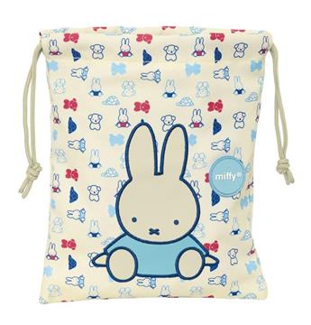 Imagen de Saquito Merienda Reciclado Y Rep Al Agua Miffy "Buddy" 20x25 Cm
