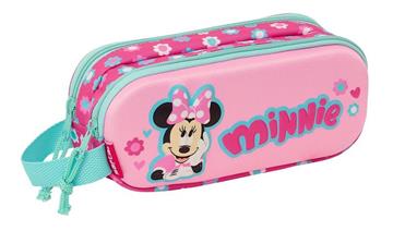 Imagen de ESTUCHE DOBLE 3D MINNIE MOUSE 21X8X6 CM