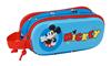 Imagen de PORTATODO DOBLE 3D MICKEY MOUSE 21X8X6 CM