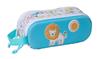 Imagen de Portatodo Doble 3D Safta Lion 3D 21x8x6 Cm
