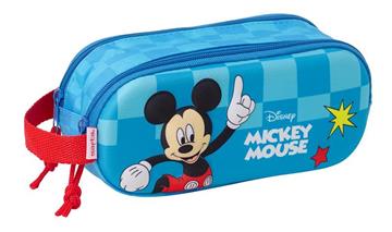 Imagen de Portatodo Doble 3D Mickey Mouse 3D 21x8x6 Cm