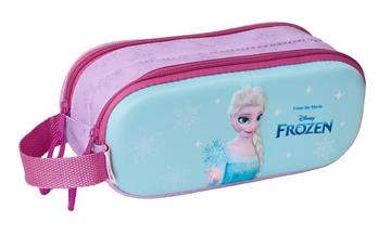 Imagen de Portatodo Doble 3D Frozen 3D 21x8x6 Cm