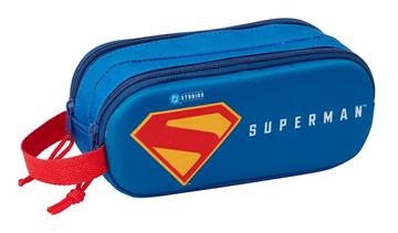 Imagen de Portatodo Doble 3D Superman 3D 21x8x6 Cm