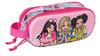Imagen de Portatodo Doble 3D Barbie 3D 21x8x6 Cm