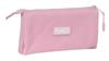 Imagen de PORTATODO TRIPLE MUNICH BASICOS "ROSA" 22X12X3 CM