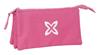 Imagen de PORTATODO TRIPLE MUNICH BASICOS "FUCSIA" 22X12X3 CM