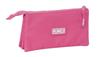 Imagen de PORTATODO TRIPLE MUNICH BASICOS "FUCSIA" 22X12X3 CM