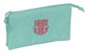 Imagen de Portatodo Triple F.C.Barcelona Chica Musgo 22X12X3 Cm