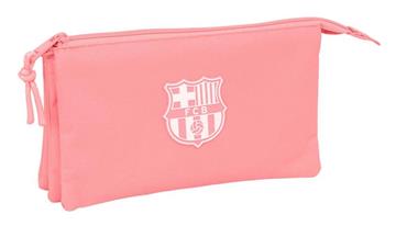 Imagen de Portatodo Triple F.C.Barcelona Chica Coral 22X12X3 Cm