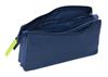 Imagen de Portatodo Triple Munich "Blue Indigo" 22x12x3 Cm