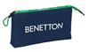 Imagen de Portatodo Triple Benetton "Green" 22X12X3Cm