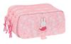 Imagen de Portatodo Triple Big Miffy "Flores" 21,5x10x8 Cm
