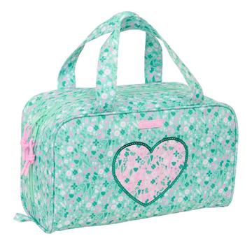 Imagen de Neceser Rectangular Safta "Cuore" 31x14x19 Cm