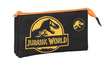 Imagen de Portatodo Triple Jurassic World 22X12X3Cm