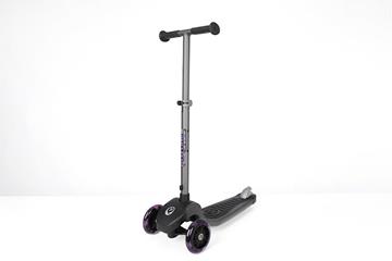 Imagen de Patinete 3 ruedas  Eco Future Scooter Plegable Con Luces  Purple