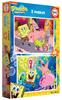 Imagen de 2 Puzzle Educa 24 piezas Bob Esponja