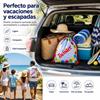 Imagen de Toalla Juego Twister en mochila y ruleta impermeable, 100x100cm