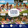 Imagen de Toalla Juego Twister en mochila y ruleta impermeable, 100x100cm