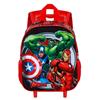 Imagen de Mochila 3D con Ruedas Pequeña Los Vengadores Almighty 26 x13 x34 cm