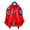 Imagen de Mochila 3D con Ruedas Pequeña Capitán América Patriot 26 x13 x34 cm