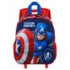 Imagen de Mochila 3D con Ruedas Pequeña Capitán América Patriot 26 x13 x34 cm
