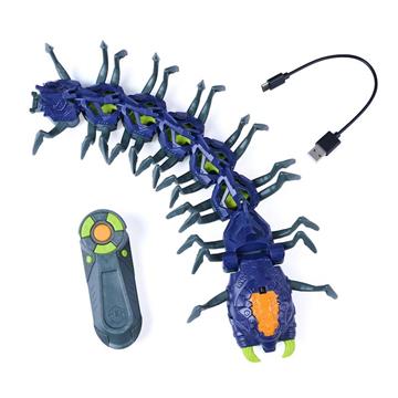 Imagen de Ciempiés Radio Control Hex Bots. Se desliza por el suelo con sus ojos Led.29x35x28 cm.