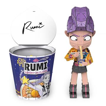 Imagen de Construccion 4D K-Pop Demon Hunters Rumi Ramen Cup. 138 piezas. 20x19x38 cm.