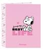 Imagen de Carpeta Cartón Folio 4Anillas Lomo Ancho Snoopy 27x33x6Cm