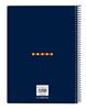 Imagen de Libreta Cuarto Tapas Duras 80 H FC Barcelona 15,5x22x1Cm