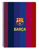 Imagen de Libreta Cuarto Tapas Duras 80 H FC Barcelona 15,5x22x1Cm
