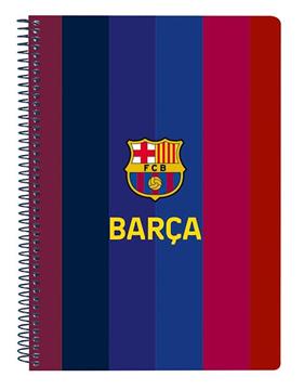 Imagen de Libreta Cuarto Tapas Duras 80 H FC Barcelona 15,5x22x1Cm