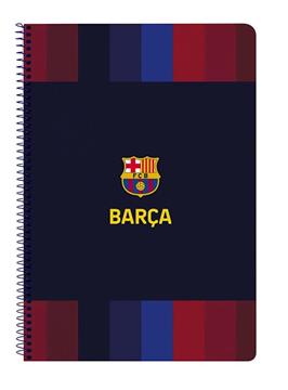 Imagen de Libreta Folio Tapas Duras 80 H. FC Barcelona 21,5x31x1Cm
