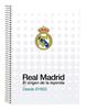 Imagen de Libreta Cuarto Tapas Duras 80 H. Real Madrid CF 15,5x22x1Cm