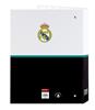 Imagen de Carpeta Cartón Folio 4 Anillas Mixtas Real Madrid CF 26,5x33x4Cm