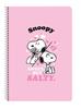 Imagen de Libreta Folio Tapas Duras 80 H. Snoopy 21,5x31x1Cm