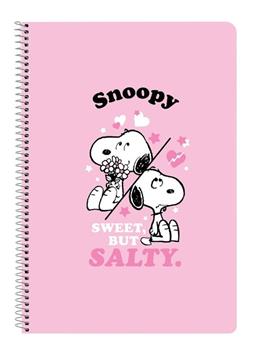 Imagen de Libreta Folio Tapas Duras 80 H. Snoopy 21,5x31x1Cm