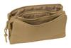 Imagen de Portatodo Triple Ocre 22x12x3Cm