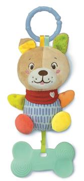 Imagen de Sonajero Peluche Dulce Perrito 18x25x6 cm