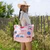Imagen de Barbie Malibu Bolsa de Playa Soleil Rosa 52 x 37 cm Karactermania
