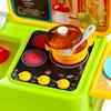Imagen de Cocina con fregadero y accesorios grifo real 33x61x25 cm