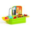 Imagen de Cocina con fregadero y accesorios grifo real 33x61x25 cm